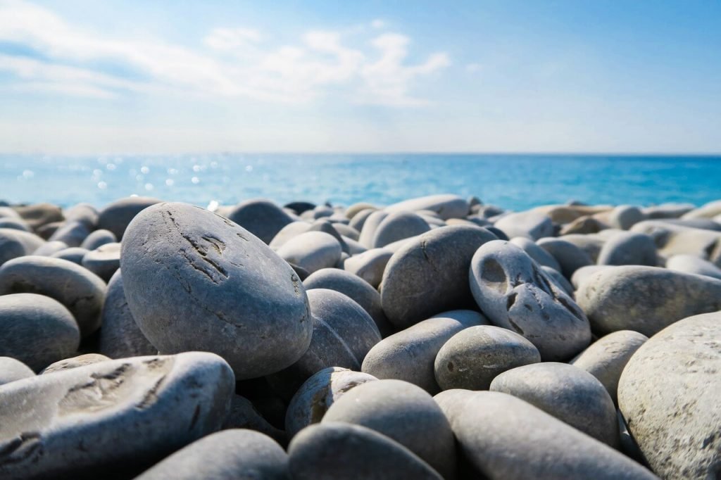 Piedras o Guijarros de playa